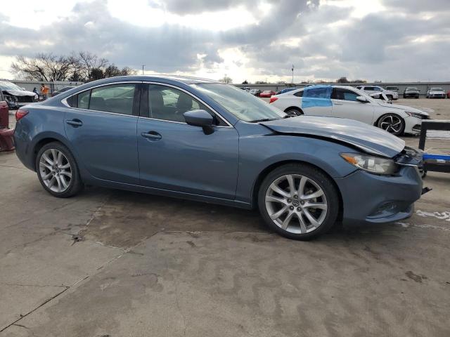 JM1GJ1V56E1107030 - 2014 MAZDA 6 TOURING BLUE photo 4