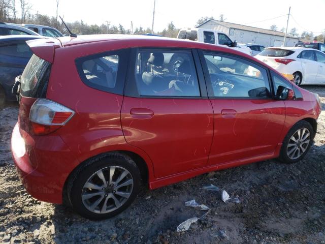 JHMGE8G5XDC043117 - 2013 HONDA FIT SPORT RED photo 3