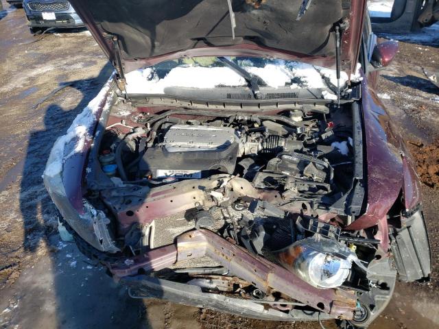 1HGCP36878A030594 - 2008 HONDA ACCORD EXL BURGUNDY photo 11