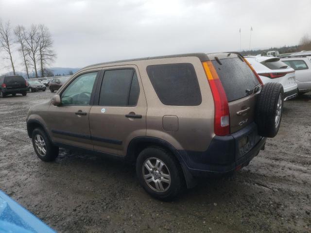 SHSRD78882U005863 - 2002 HONDA CR-V EX TAN photo 2