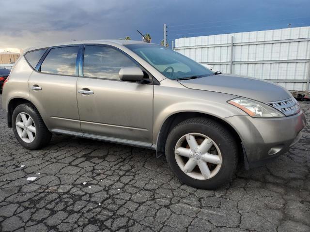 JN8AZ08W23W225559 - 2003 NISSAN MURANO SL GOLD photo 4