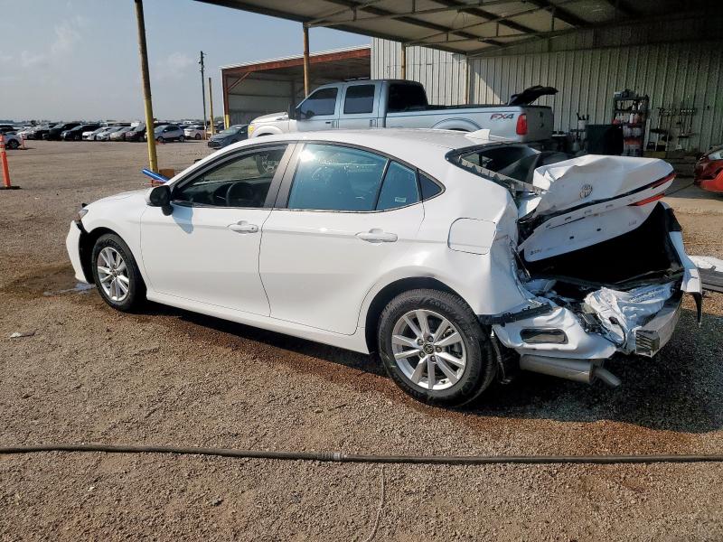 4T1DAACK4SU133577 - 2025 TOYOTA CAMRY XSE WHITE photo 2