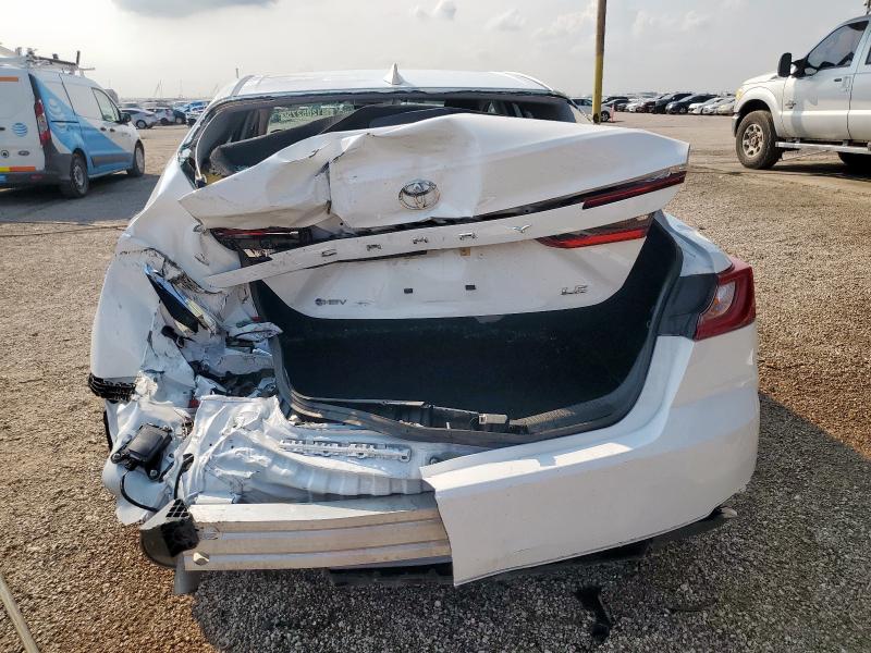 4T1DAACK4SU133577 - 2025 TOYOTA CAMRY XSE WHITE photo 6