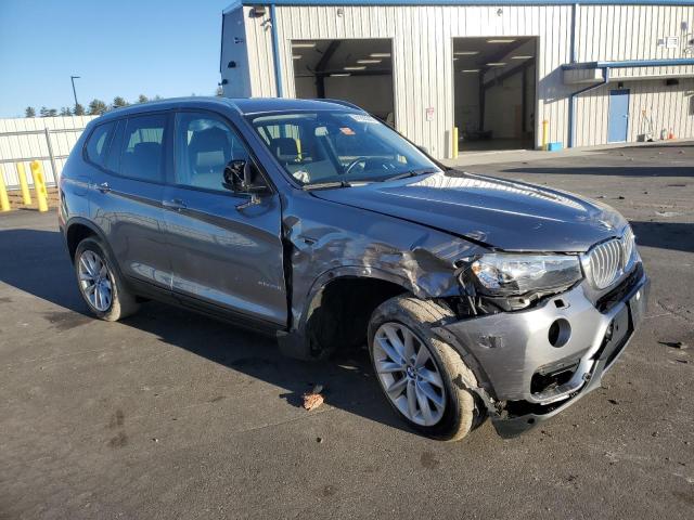 5UXWX9C52G0D82674 - 2016 BMW X3 XDRIVE28I GRAY photo 4