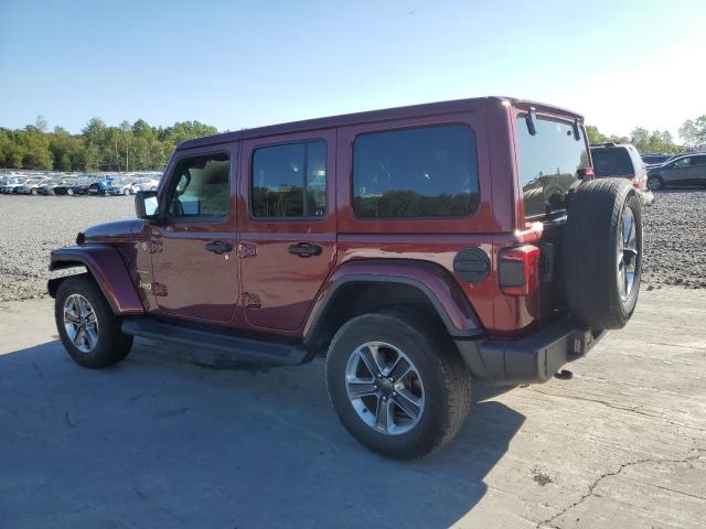 1C4HJXEG9MW580642 - 2021 JEEP WRANGLER UNLIMITED SAHARA RED photo 2