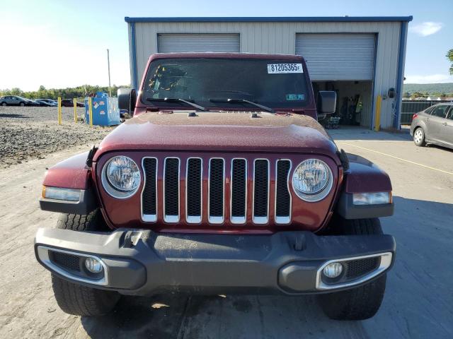 1C4HJXEG9MW580642 - 2021 JEEP WRANGLER UNLIMITED SAHARA RED photo 5