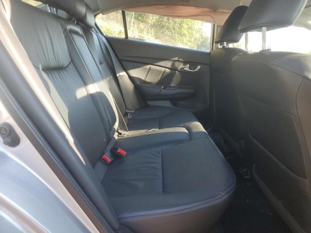 19XFB2F96EE270015 - 2014 HONDA CIVIC EXL SILVER photo 10