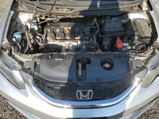 19XFB2F96EE270015 - 2014 HONDA CIVIC EXL SILVER photo 11