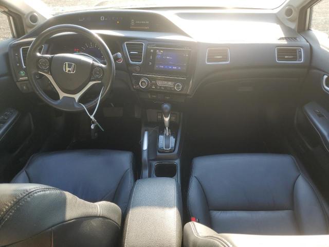 19XFB2F96EE270015 - 2014 HONDA CIVIC EXL SILVER photo 8