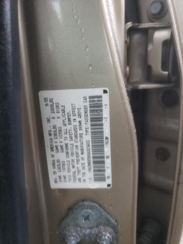 1HGCM66566A003402 - 2006 HONDA ACCORD EX GOLD photo 12