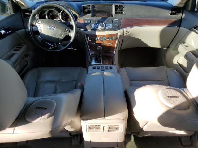 JNKBY01F49M750154 - 2009 INFINITI M45 TAN photo 8