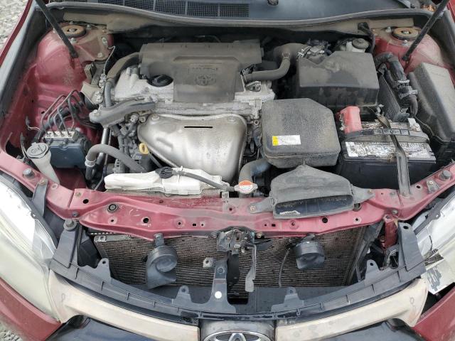 4T1BF1FK8GU566766 - 2016 TOYOTA CAMRY LE BURGUNDY photo 11