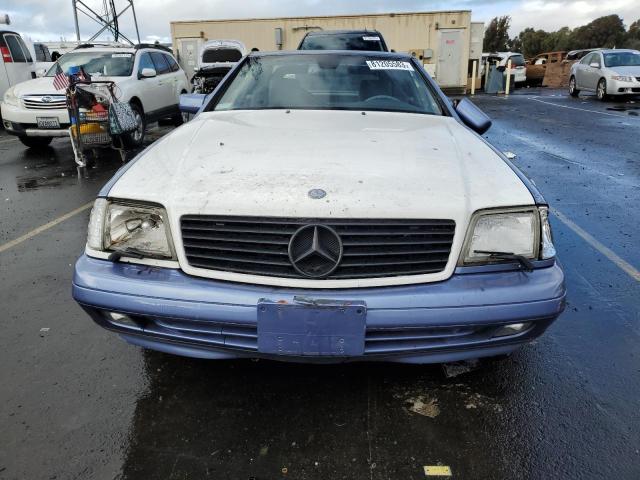 WDBFA63FXVF153238 - 1997 MERCEDES-BENZ SL 320 BLUE photo 5