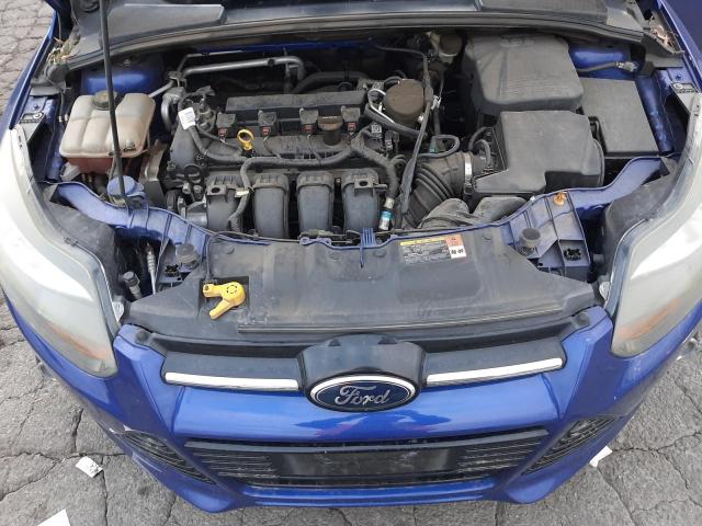 1FADP3N24EL198649 - 2014 FORD FOCUS TITANIUM BLUE photo 11