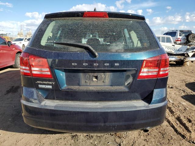 3C4PDCAB9DT630810 - 2013 DODGE JOURNEY SE BLUE photo 6