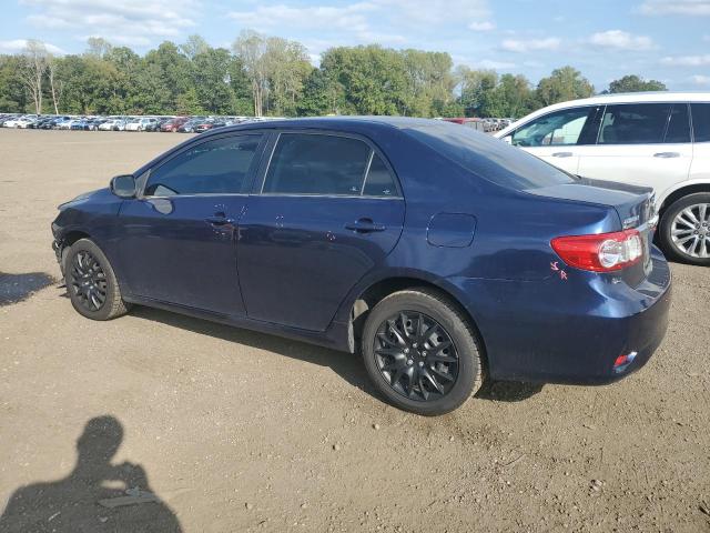 2T1BU4EEXDC991972 - 2013 TOYOTA COROLLA BASE BLUE photo 2