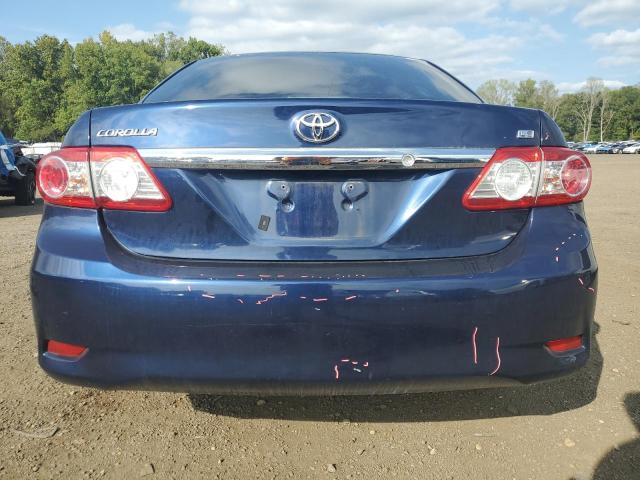2T1BU4EEXDC991972 - 2013 TOYOTA COROLLA BASE BLUE photo 6
