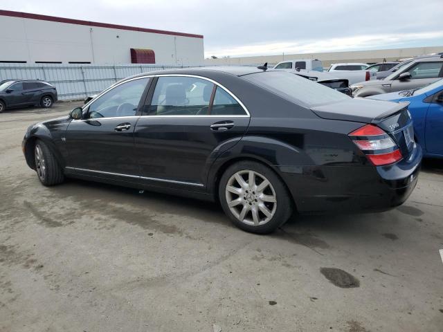 WDDNG71X07A118730 - 2007 MERCEDES-BENZ S 550 BLACK photo 2