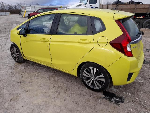 JHMGK5H72GX004297 - 2016 HONDA FIT EX YELLOW photo 2