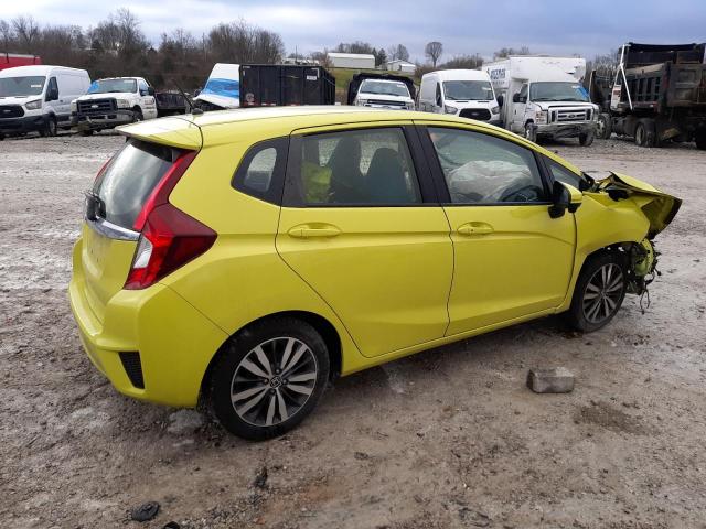 JHMGK5H72GX004297 - 2016 HONDA FIT EX YELLOW photo 3