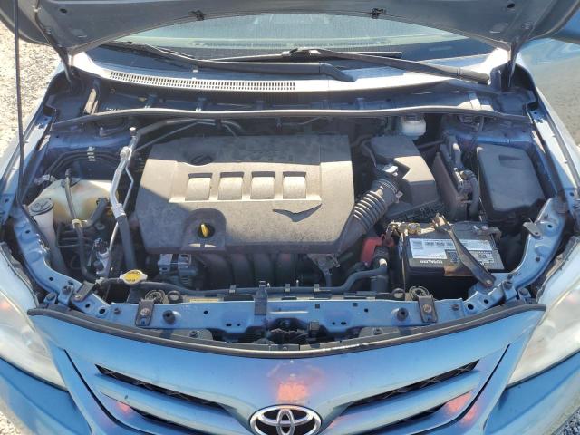 5YFBU4EE7CP025254 - 2012 TOYOTA COROLLA BASE Синий фото 11