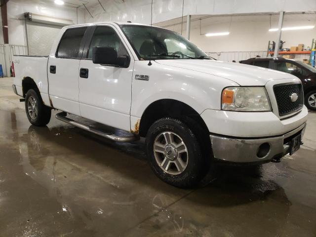 1FTPW14V86KD68271 - 2006 FORD F150 SUPERCREW WHITE photo 4