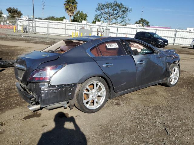 1N4AA5AP1EC448074 - 2014 NISSAN MAXIMA S GRAY photo 3