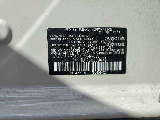 JF2GUHDC4S8229471 - 2025 SUBARU CROSSTREK PREMIUM 白色 照片 14