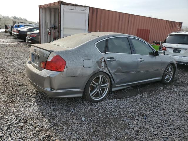 JNKBY01E46M201539 - 2006 INFINITI M45 BASE GRAY photo 3