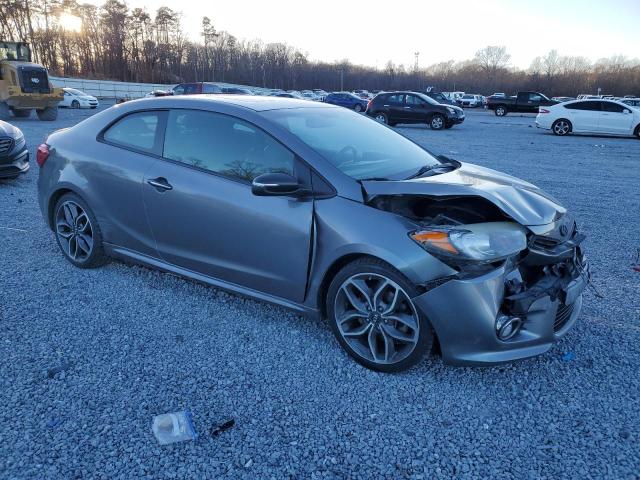 KNAFZ6A38F5266192 - 2015 KIA FORTE SX SILVER photo 4