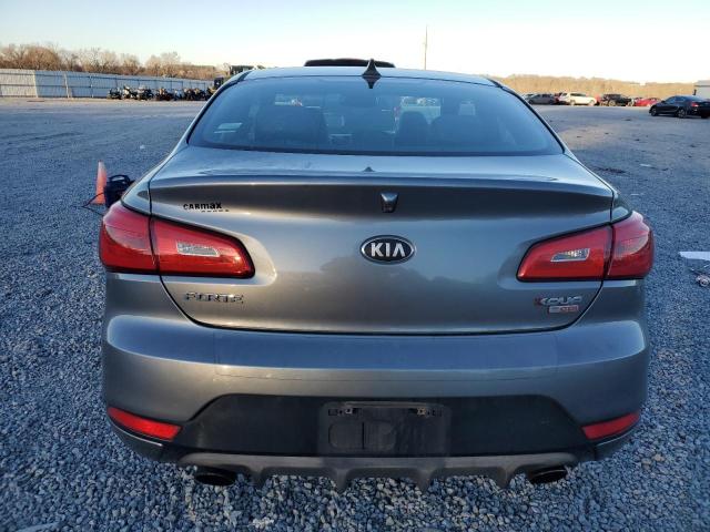 KNAFZ6A38F5266192 - 2015 KIA FORTE SX SILVER photo 6