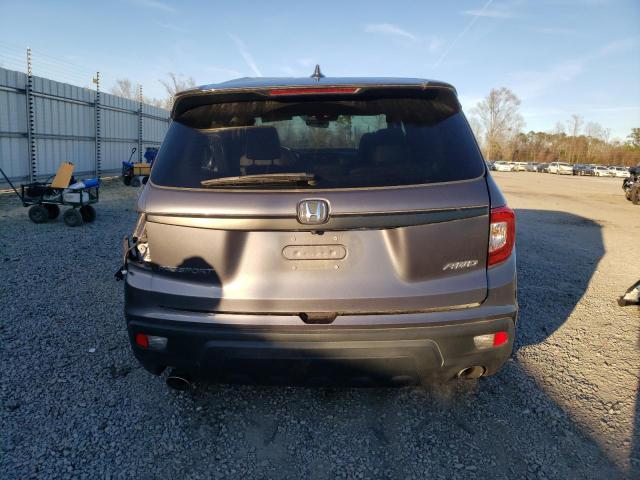 5FNYF8H55KB027697 - 2019 HONDA PASSPORT EXL BLACK photo 6