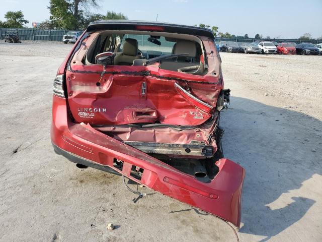 2LMDJ8JK1CBL16734 - 2012 LINCOLN MKX RED photo 6
