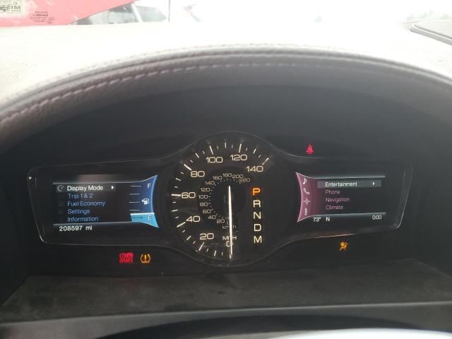 2LMDJ8JK1CBL16734 - 2012 LINCOLN MKX RED photo 9