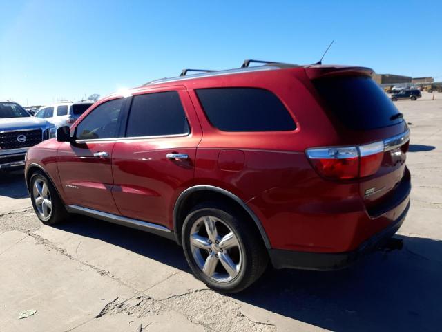 1D4SD5GT7BC663936 - 2011 DODGE DURANGO CITADEL RED photo 2