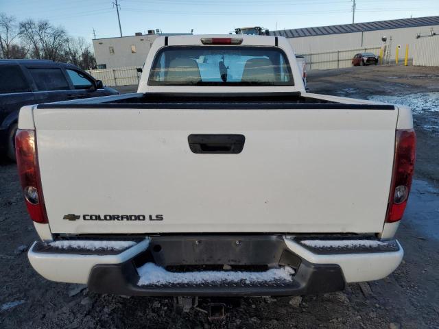 1GCCS24E188196102 - 2008 CHEVROLET COLORADO LS WHITE photo 6