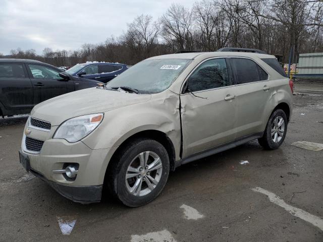 1GNALCEK4FZ129944 - 2015 CHEVROLET EQUINOX LT BEIGE photo 1