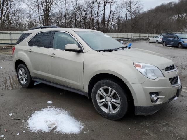 1GNALCEK4FZ129944 - 2015 CHEVROLET EQUINOX LT BEIGE photo 4