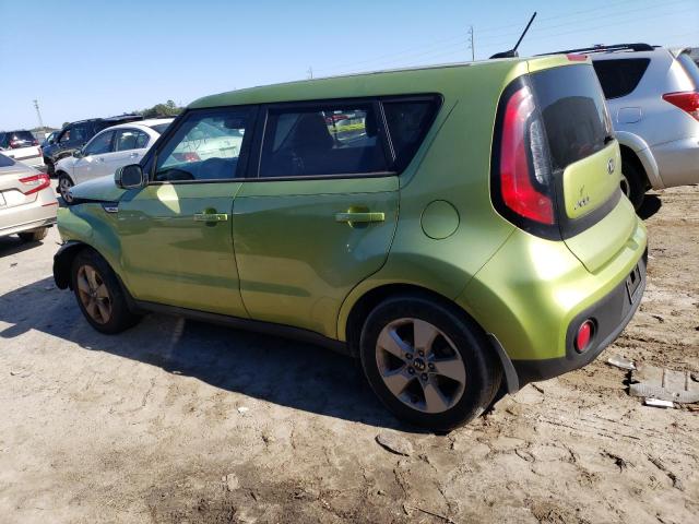 KNDJN2A20H7882484 - 2017 KIA SOUL GREEN photo 2