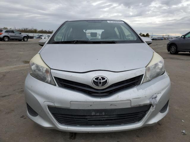 JTDKTUD32ED580962 - 2014 TOYOTA YARIS SILVER photo 5