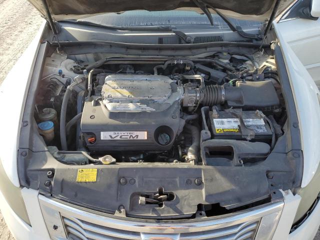 1HGCP36899A000143 - 2009 HONDA ACCORD EXL WHITE photo 11