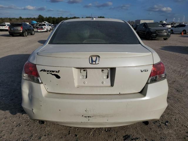 1HGCP36899A000143 - 2009 HONDA ACCORD EXL WHITE photo 6