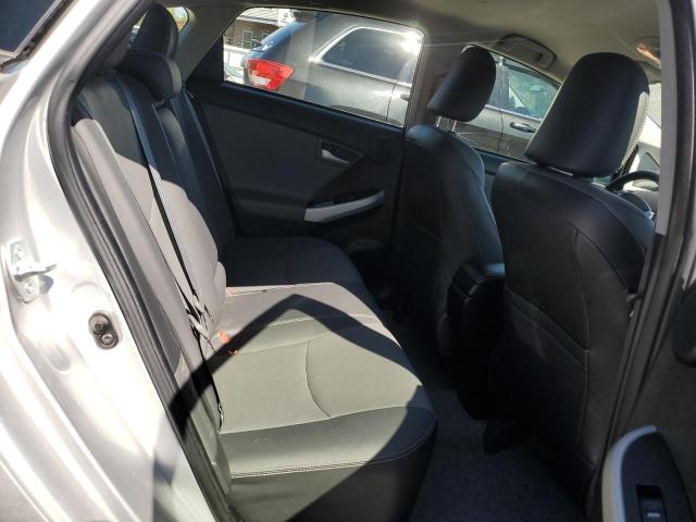 JTDKN3DU9E0374980 - 2014 TOYOTA PRIUS ნაცრისფერი ფოტო 10