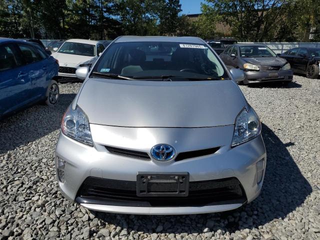 JTDKN3DU9E0374980 - 2014 TOYOTA PRIUS ნაცრისფერი ფოტო 5