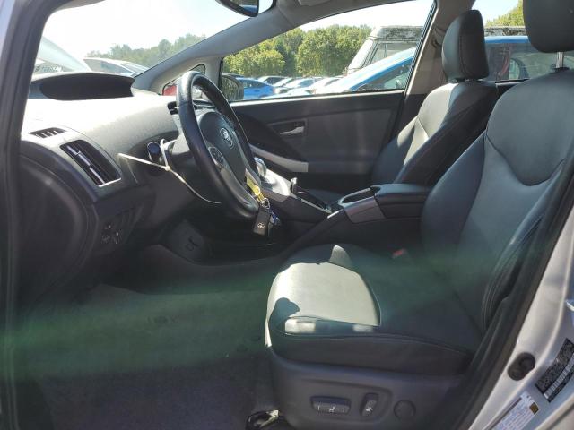 JTDKN3DU9E0374980 - 2014 TOYOTA PRIUS ნაცრისფერი ფოტო 7