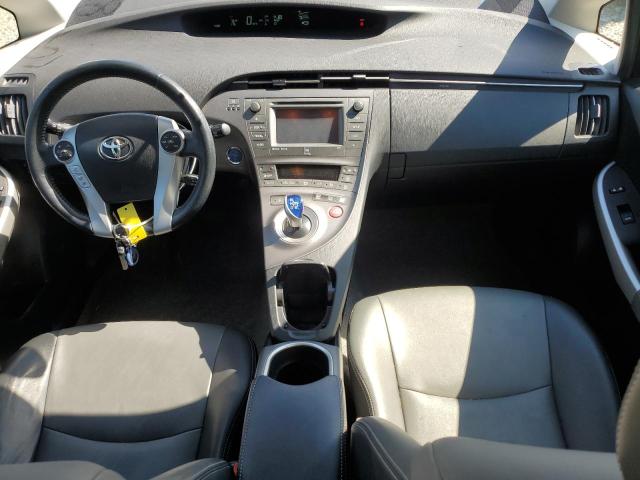 JTDKN3DU9E0374980 - 2014 TOYOTA PRIUS ნაცრისფერი ფოტო 8