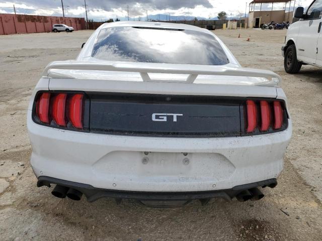 1FA6P8CF8K5123559 - 2019 FORD MUSTANG GT WHITE photo 6