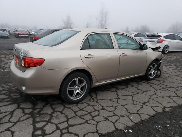 2T1BU4EE2AC374447 - 2010 TOYOTA COROLLA BASE TAN photo 3