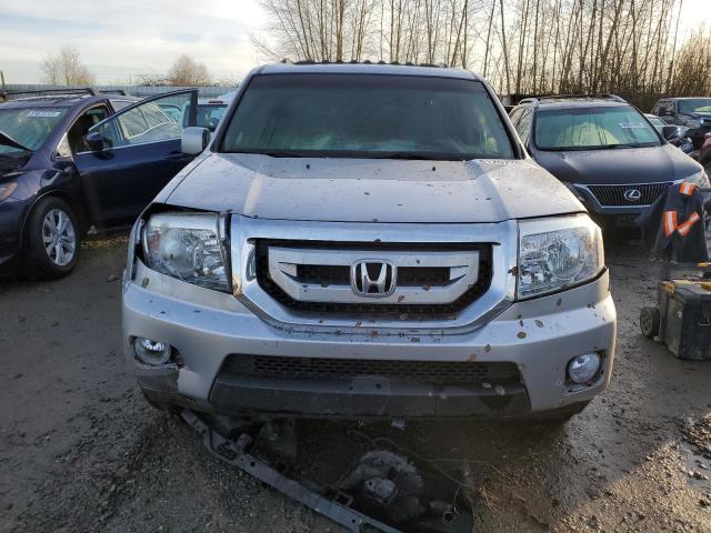 5FNYF4H55BB054598 - 2011 HONDA PILOT EXL SILVER photo 5