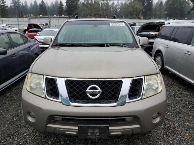 5N1AR18B19C607618 - 2009 NISSAN PATHFINDER S TAN photo 5